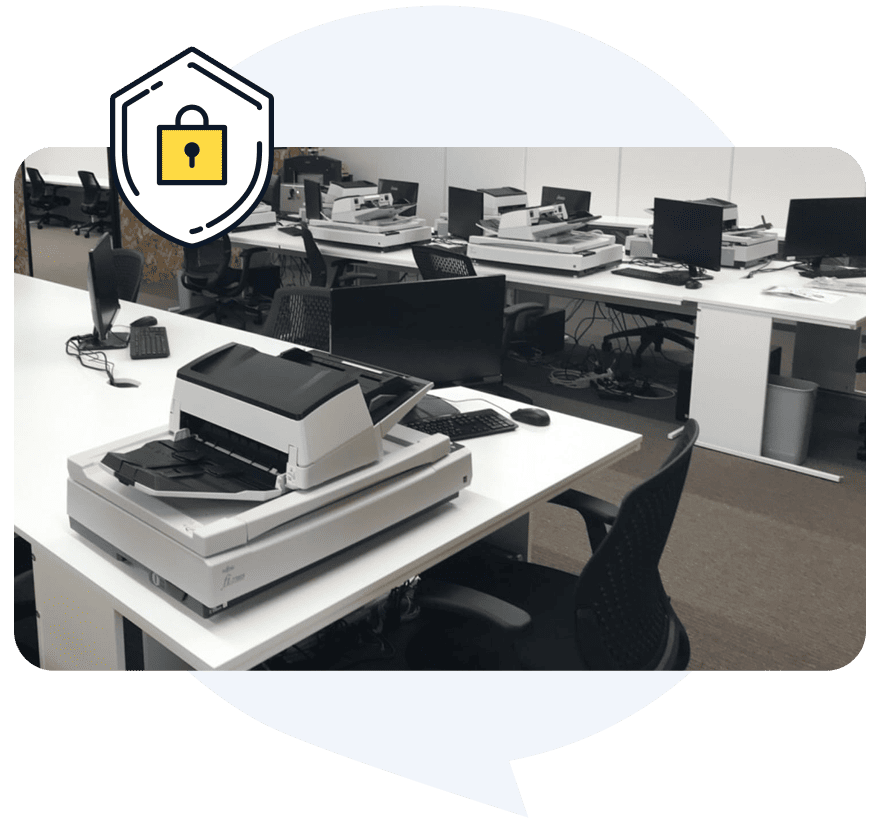 セキュリティルームの画像