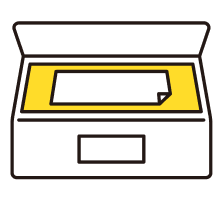 スキャンマシンのイラスト